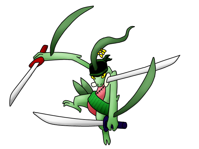 Roronoa Zoro - Grovyle