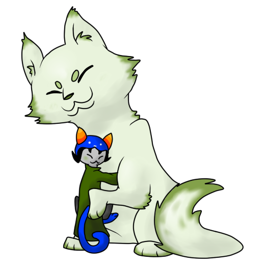 Nepeta and Pounce de Leon