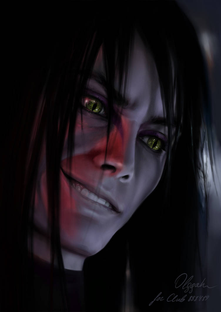 Orochimaru by Olggah