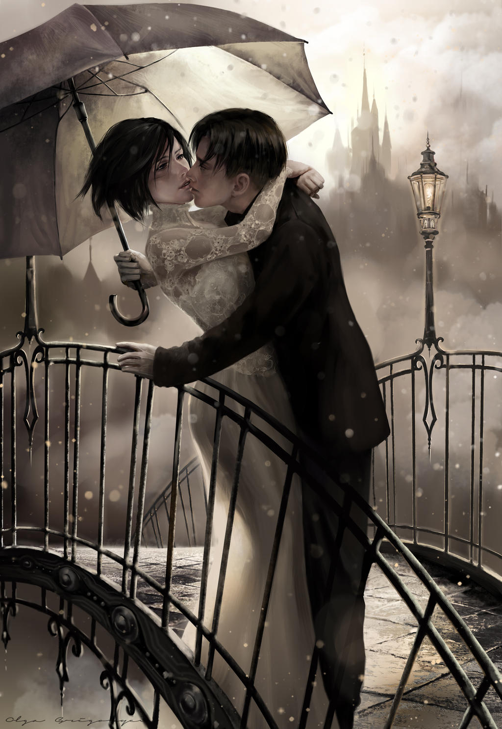 Levi and Mikasa wedding