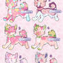 CLOSED - all pink dogs