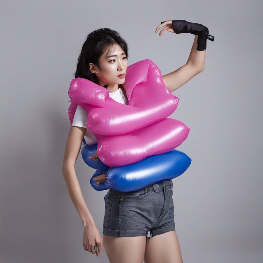 Anonymous Inflatable Inflatable pvc vest by plasticlover1996 on DeviantArt