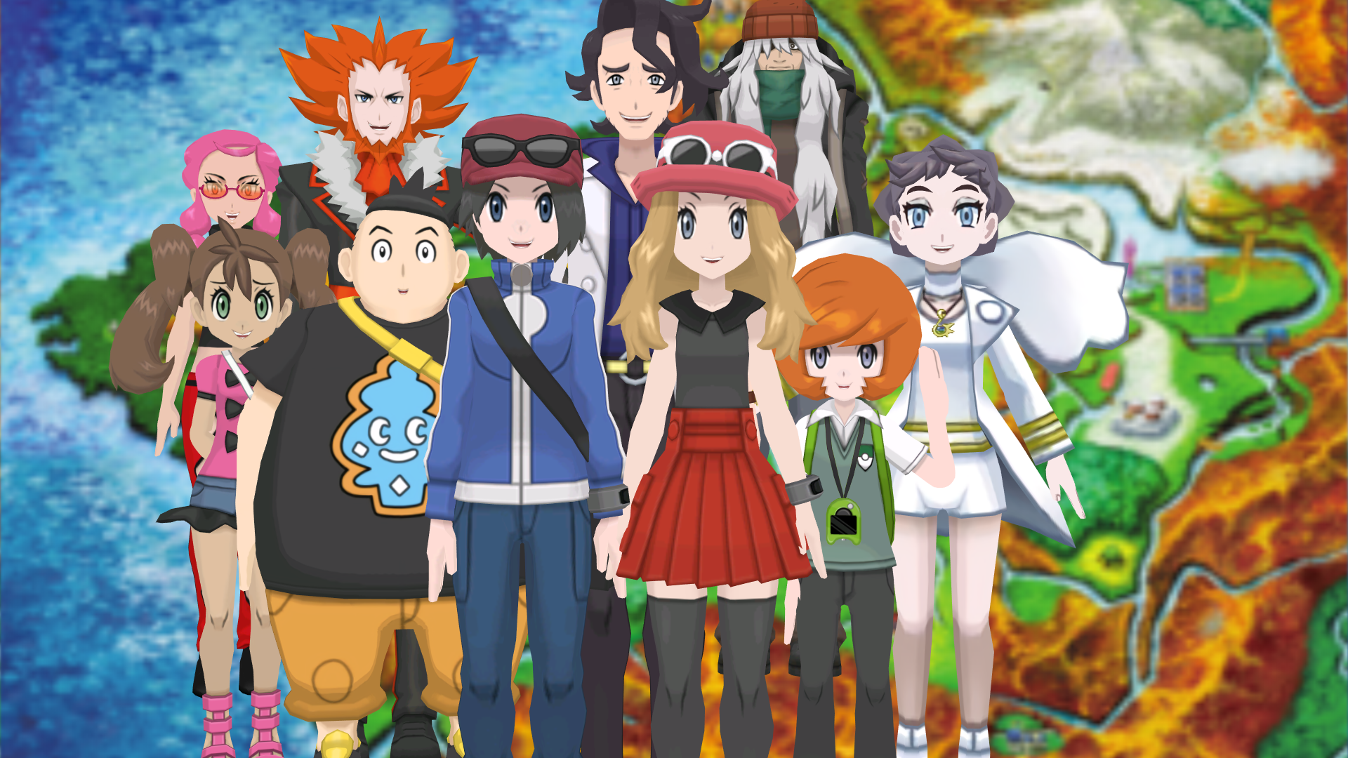 pokemon XY, AZ  Pokemon, Anime, Pokemon images