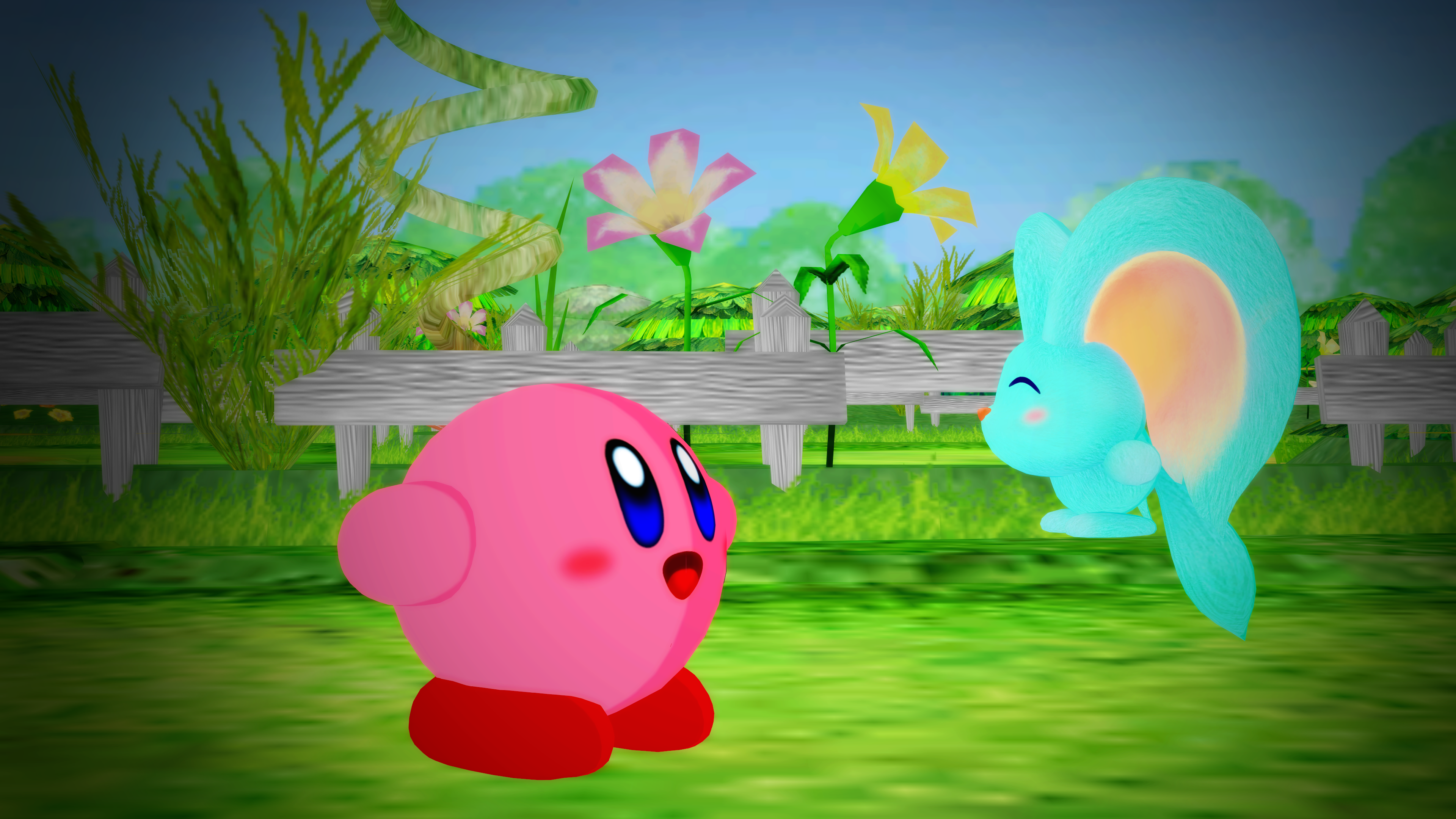 MMD - Kirby (Forgotten Land) DL by MovieMakerX on DeviantArt