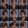 9 Faces Photo-shoot - Leon S. Kennedy