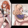 Commission~~~~Genny And Celica comic