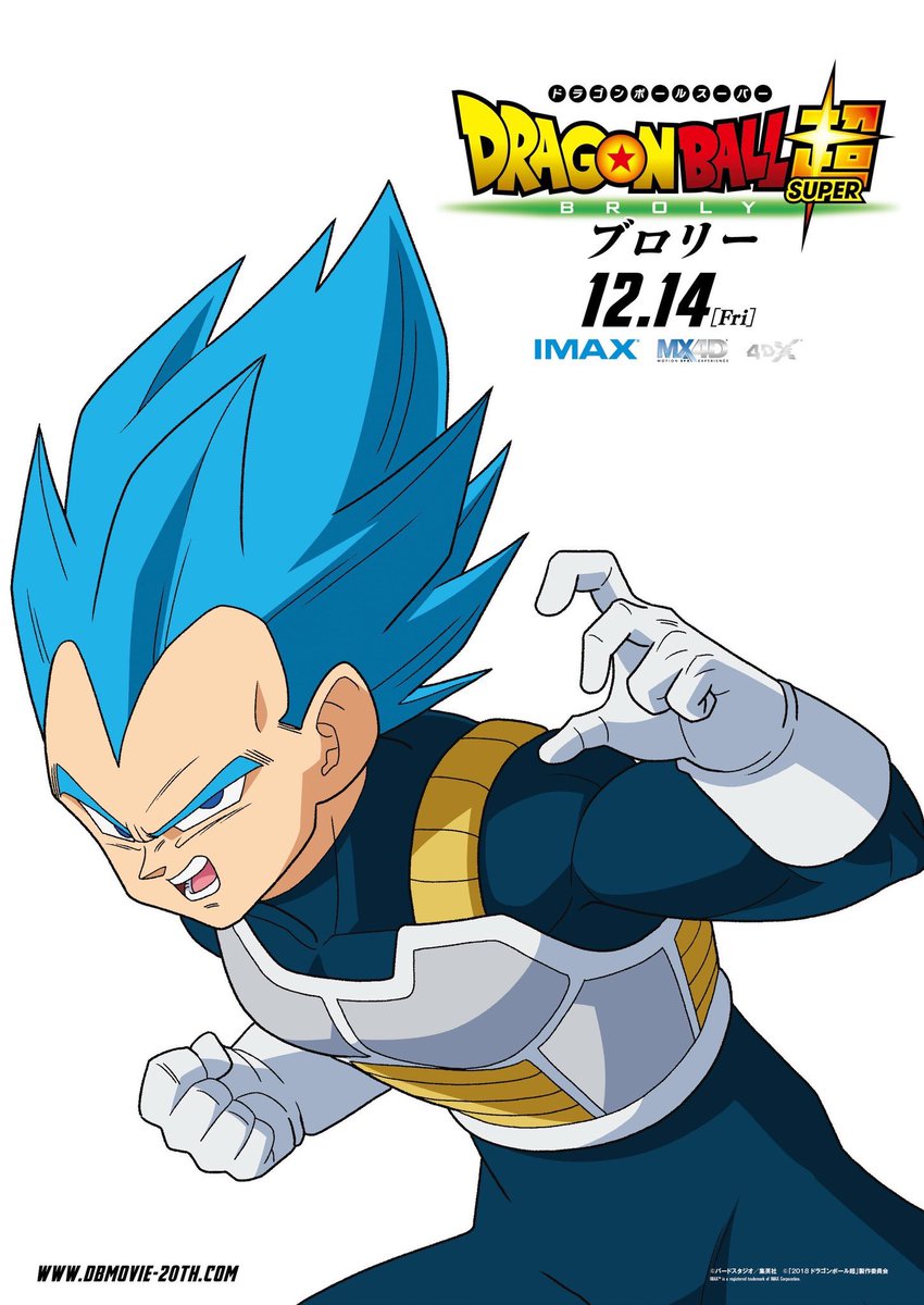 Dragon Ball Super Broly 2018 Vegeta Ssj Blue By Williansantos26 On Deviantart