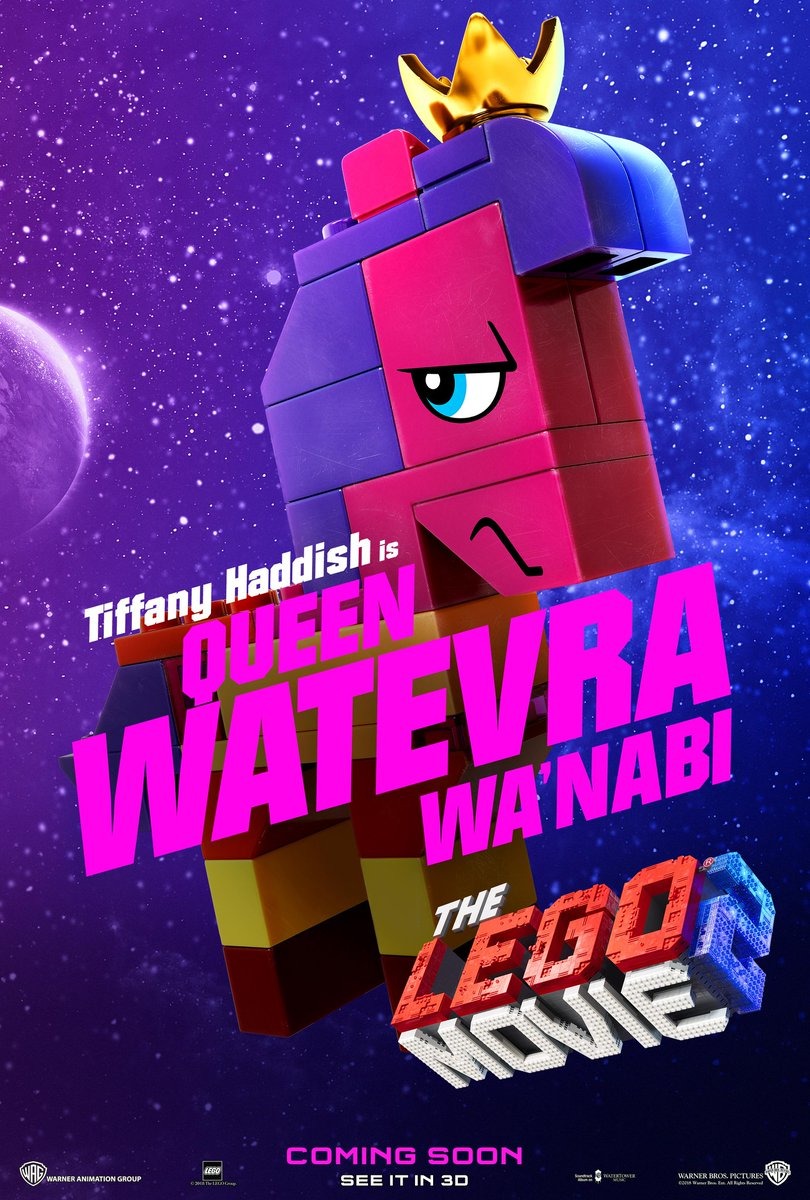 ryste rækkevidde Tom Audreath The LEGO Movie 2 - Queen Watevra Wa Nabi Poster by williansantos26 on  DeviantArt