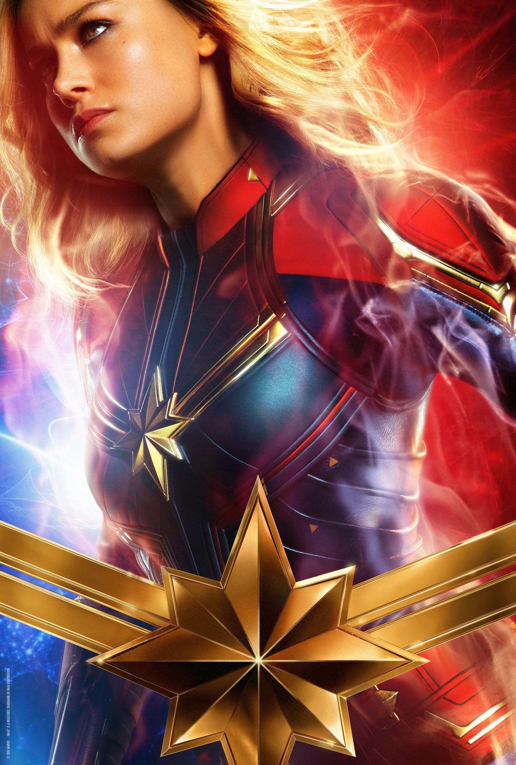 Carol Danvers - Poster Textless (Captain Marvel) by williansantos26 on