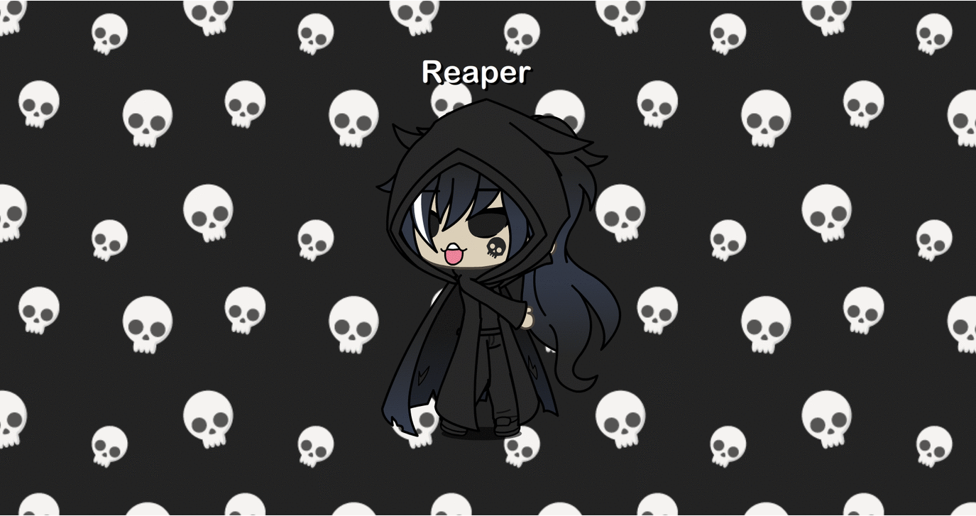 GachaLife] Dancing Human Reaper Sans by obscuredsavepoint on