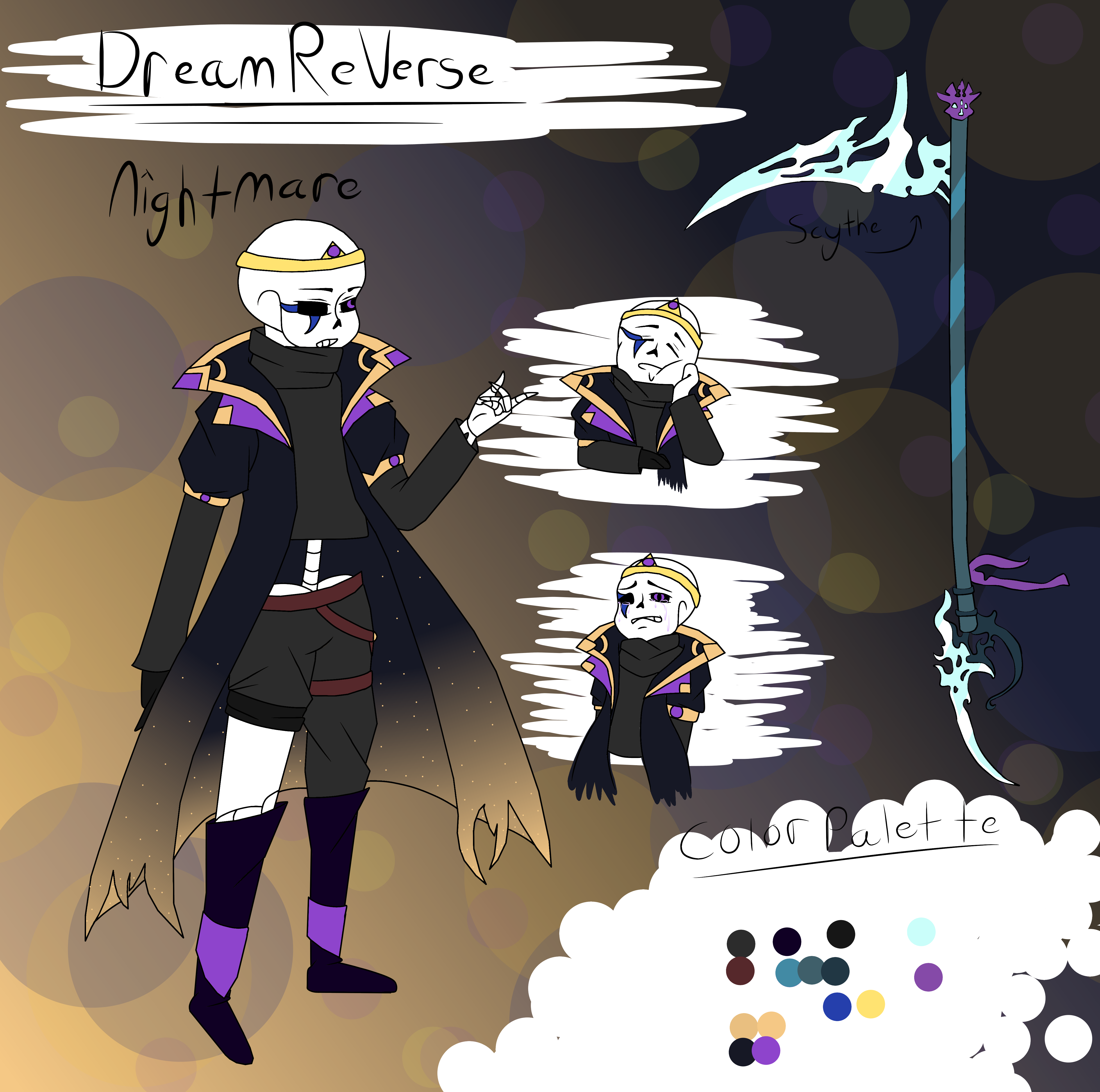 Revolvius' Realm : Dream!Sans and Nightmare!Sans by