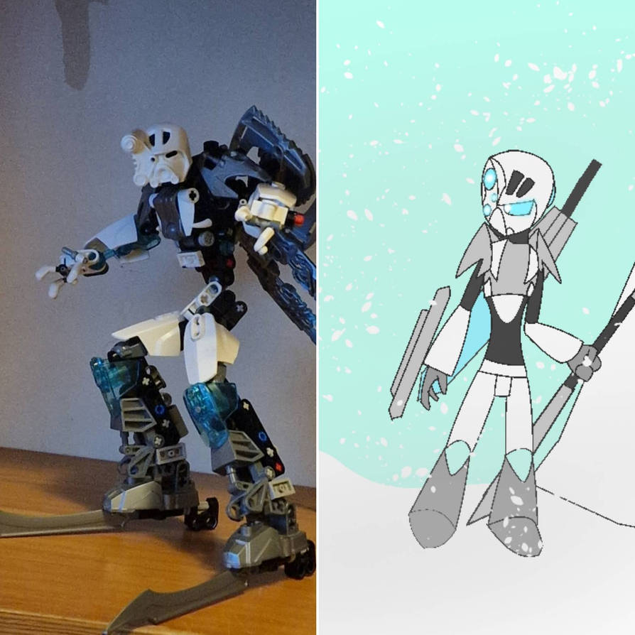 Bionicle (moc and drawing ) Sekob by MIGUEL011007 on DeviantArt