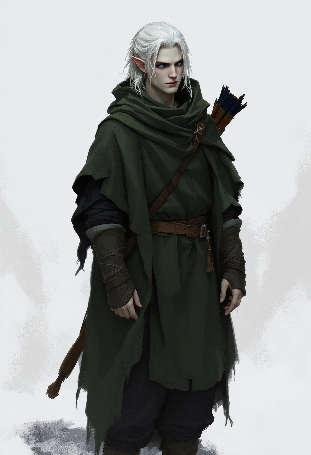 Elf Ranger Guy Male Elf Ranger 2 by wildhunt78 on DeviantArt