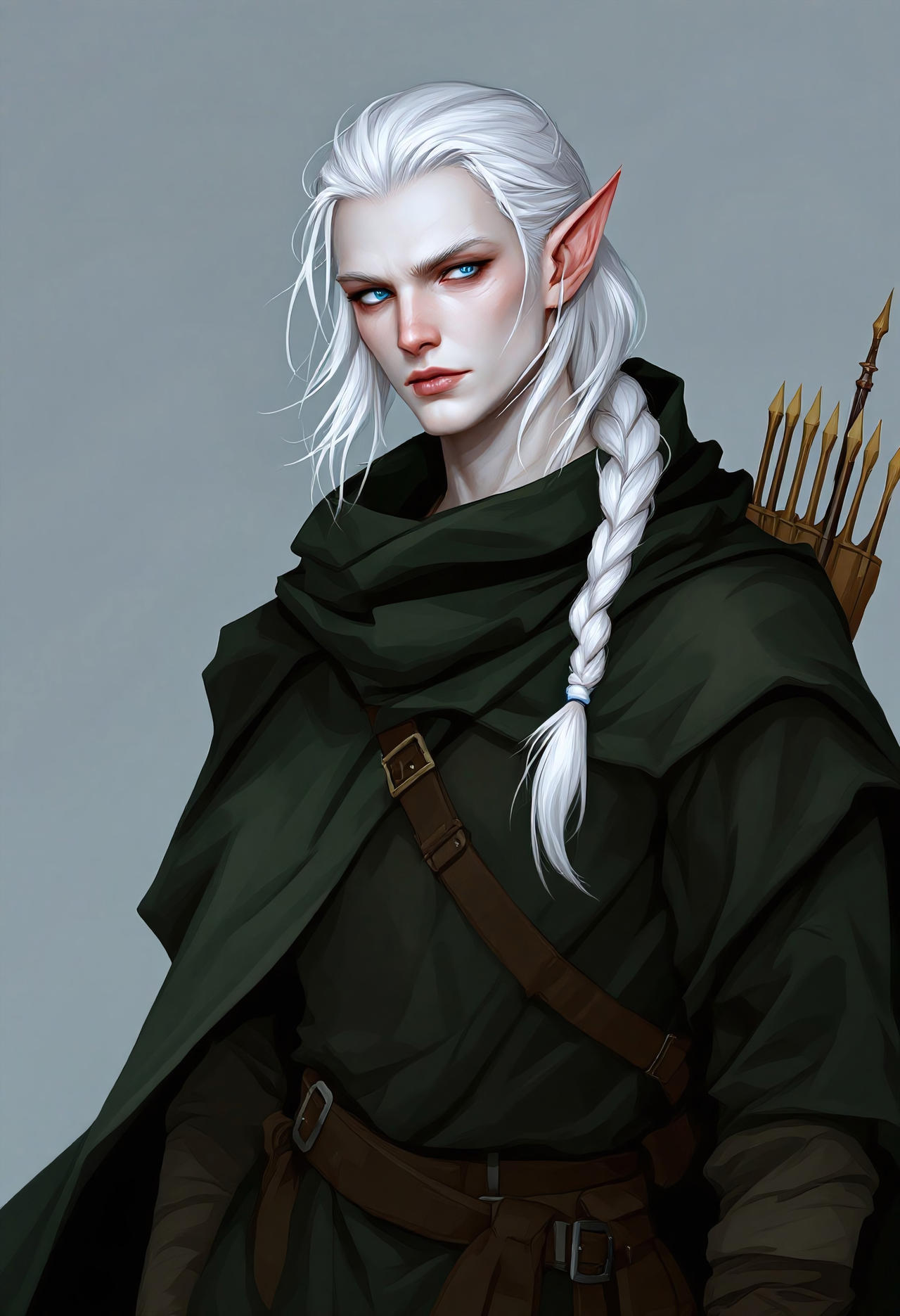 Elf Ranger Guy Male Elf Ranger 1 by wildhunt78 on DeviantArt