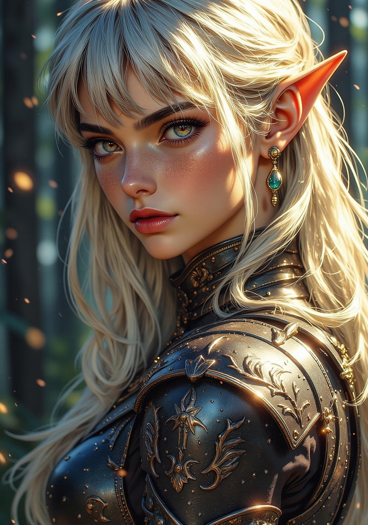 Sun Elf Princess 1 by wildhunt78 on DeviantArt