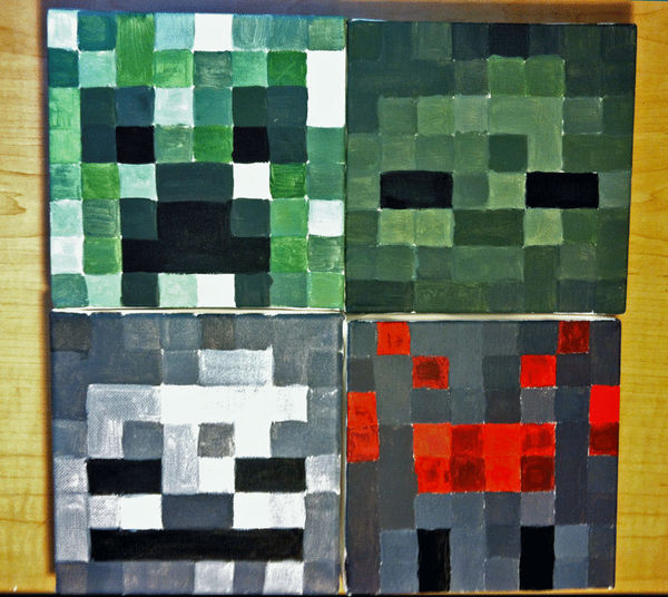 Minecraft Monsters by Elcius on DeviantArt