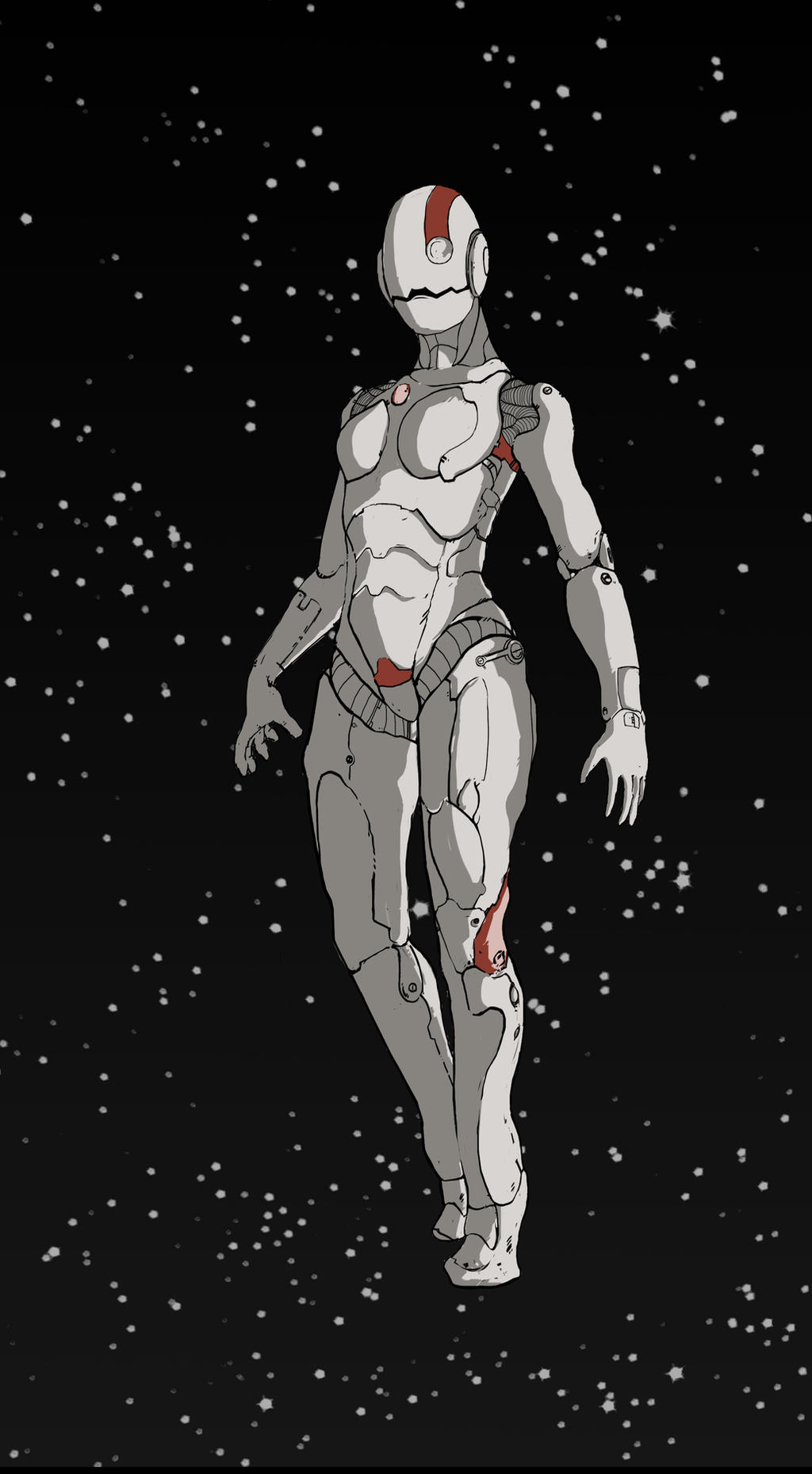 Mech Woman Mech Woman by rimskiy28 on DeviantArt