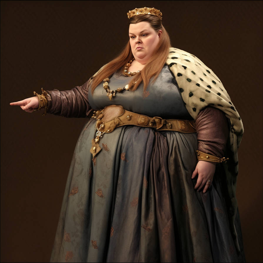 Fat medieval queen by veb2 on DeviantArt