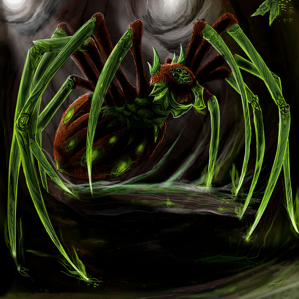 Giant Spider By JefCalix On DeviantArt giant-spider-by-jefcalix-on-deviantart