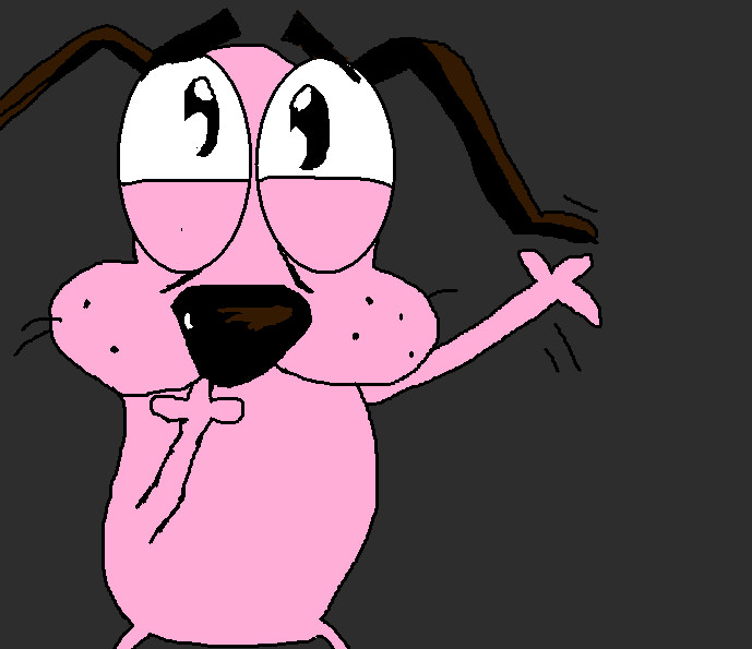 Courage the Cowardly Dog by nyu123 on DeviantArt Courage the Cowardly Dog by nyu123 on DeviantArt