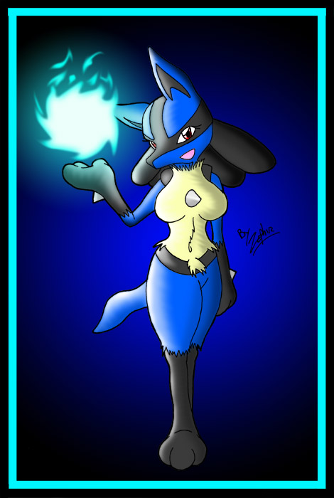 Female Lucario