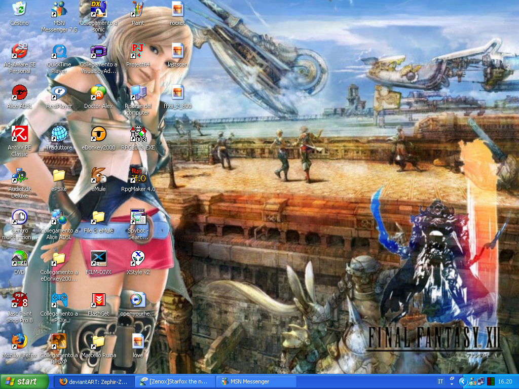 FFXII Ashe Deskop