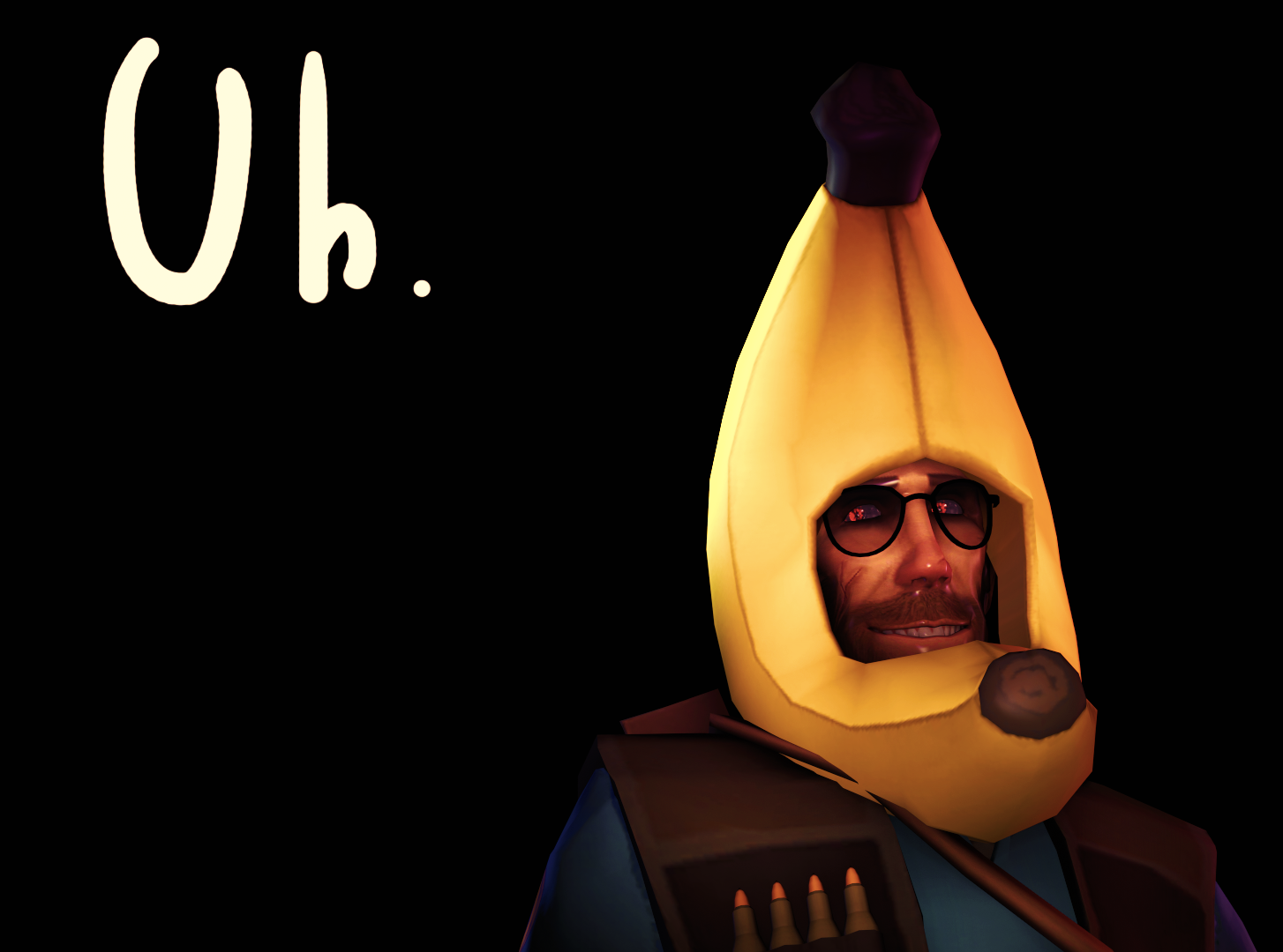 so i found a banana model on sfm