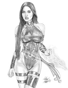 Psylocke-Olivia Munn