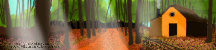 Forest painting