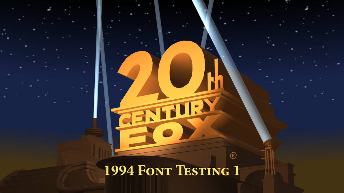 My Own 20th Century Fox 1994 Font Testing 1 By JanelliaLorrander On my-own-20th-century-fox-1994-font-testing-1-by-janellialorrander-on