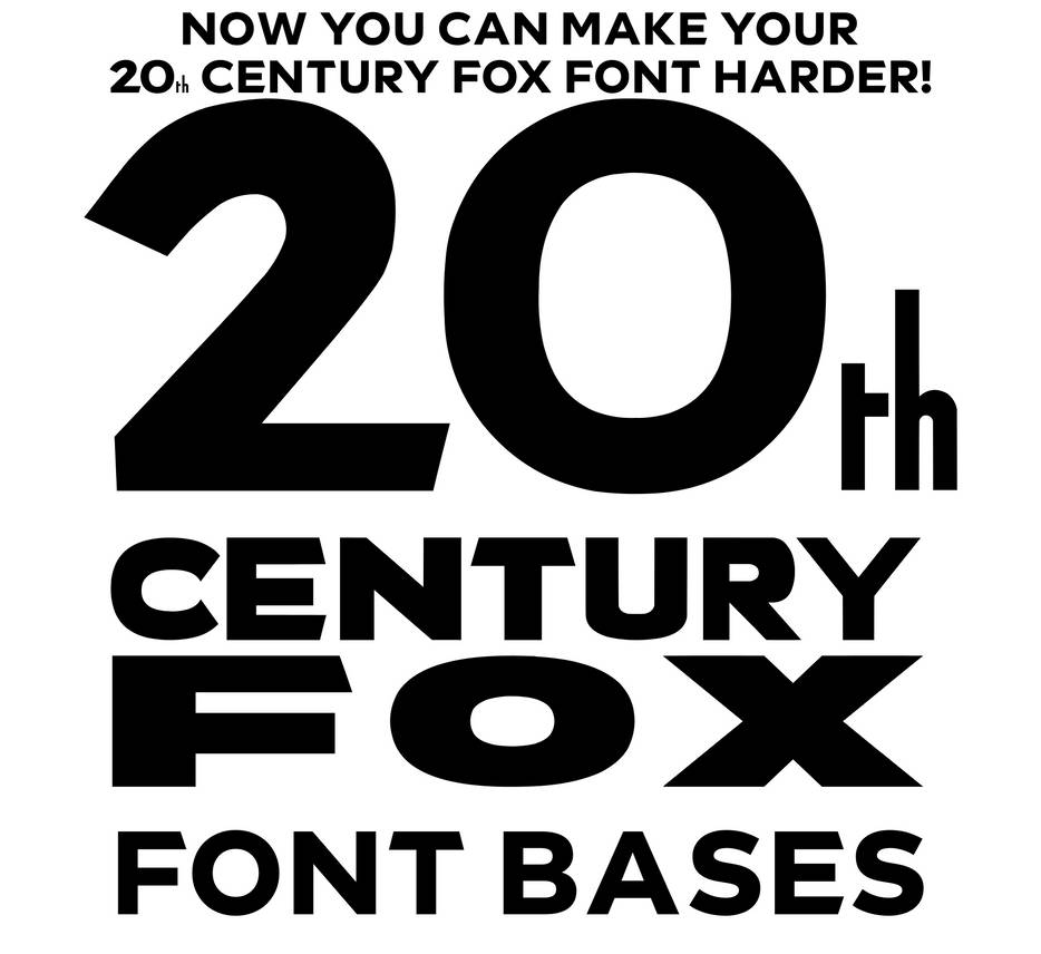 20th Century Fox Font Bases By JanelliaLorrander On DeviantArt 20th-century-fox-font-bases-by-janellialorrander-on-deviantart