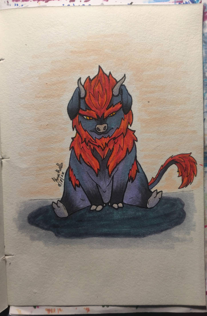 Linktober 2021 Main Calendar Day 29 Ganon by KikisArtJourney on