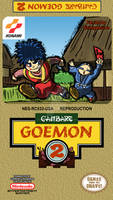 Ganbare Goemon 2 NES Reproduction Label