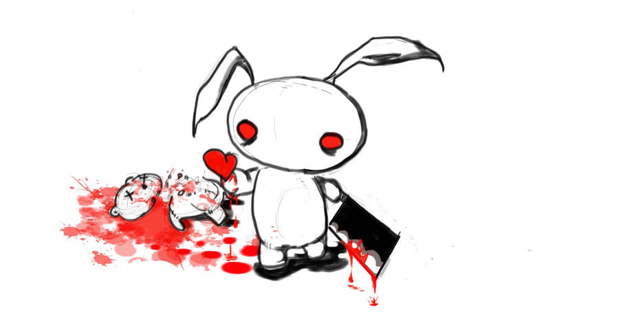 Killer bunny wabbit by allua808 on DeviantArt