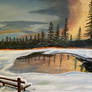 Winter scenery
