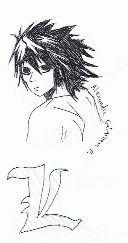 L death note by 6dexter9 on DeviantArt