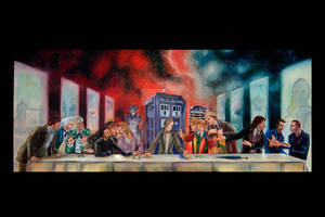 Doctor Who Last Supper Parody