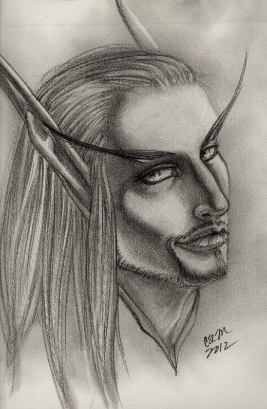 Portrait V: Blood Elf Zhalar