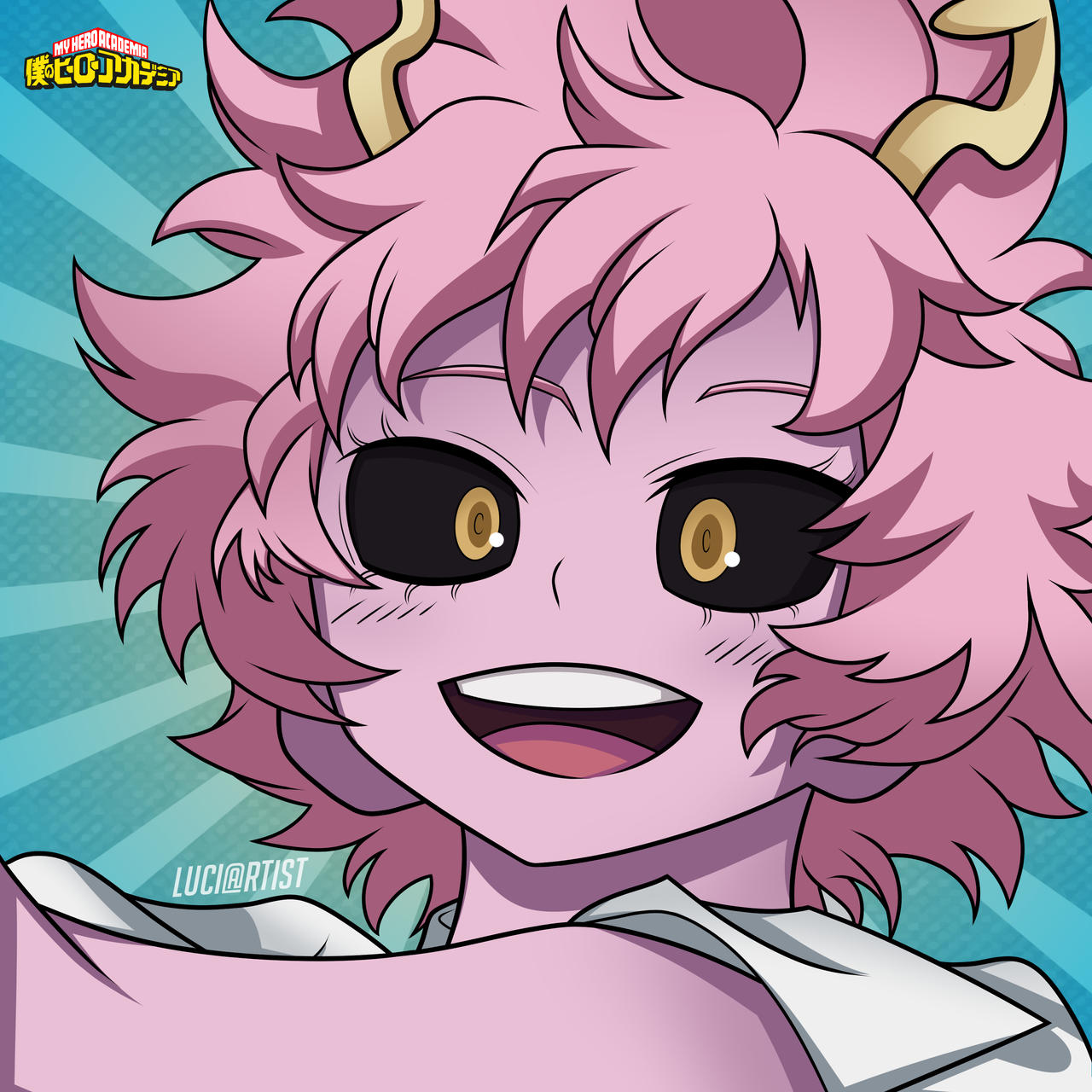 Mina Ashido (mha) fanart by Lucycolomar on DeviantArt