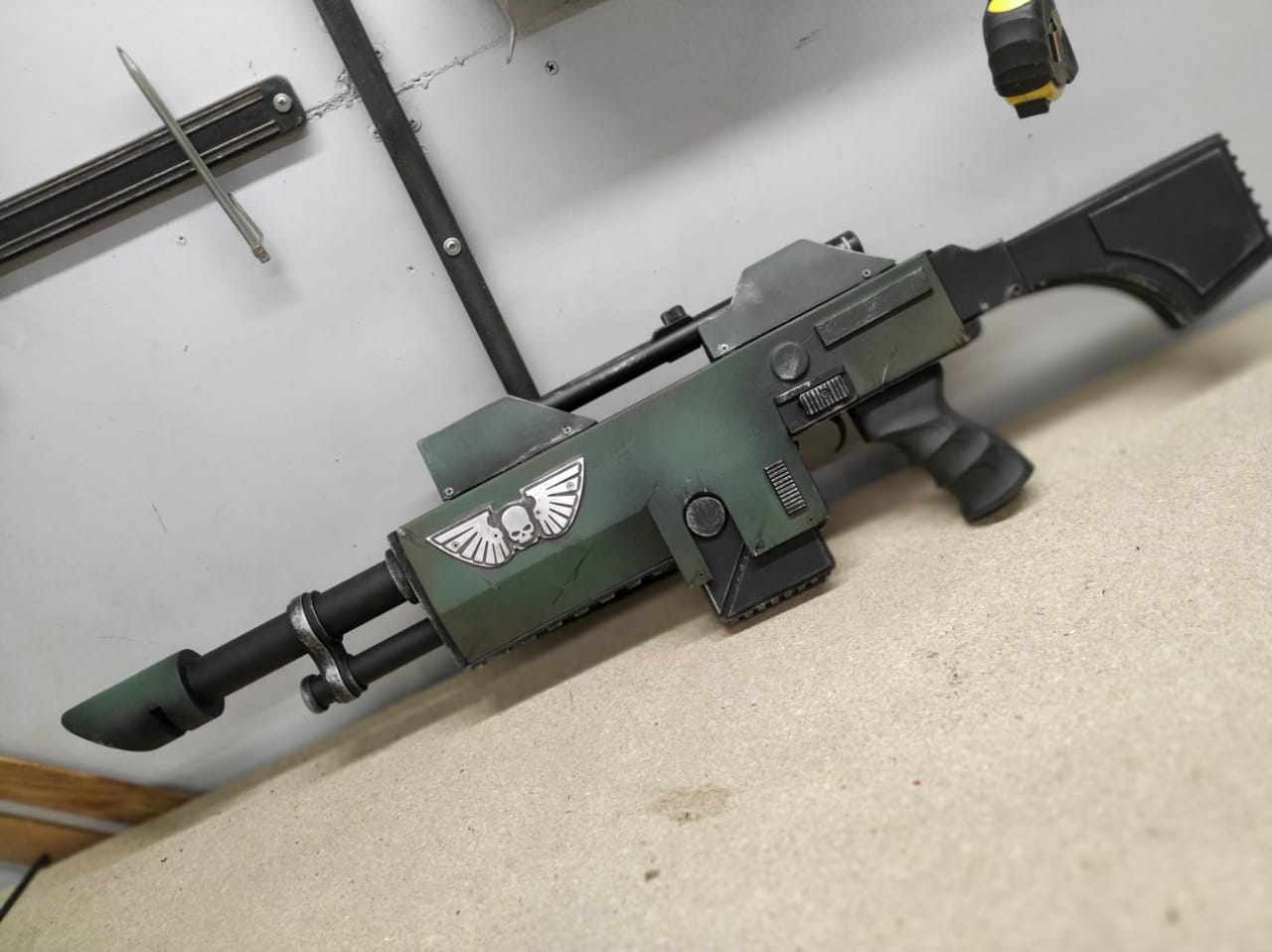 40k Flashlight Warhammer 40K LASGUN cosplay LASGUN airsoft by Cosplay40000 on DeviantArt