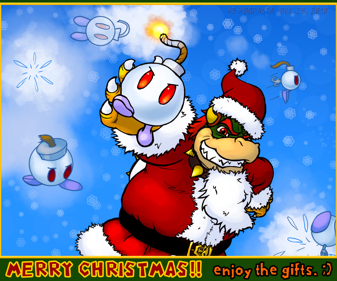 Koopa Claus Present