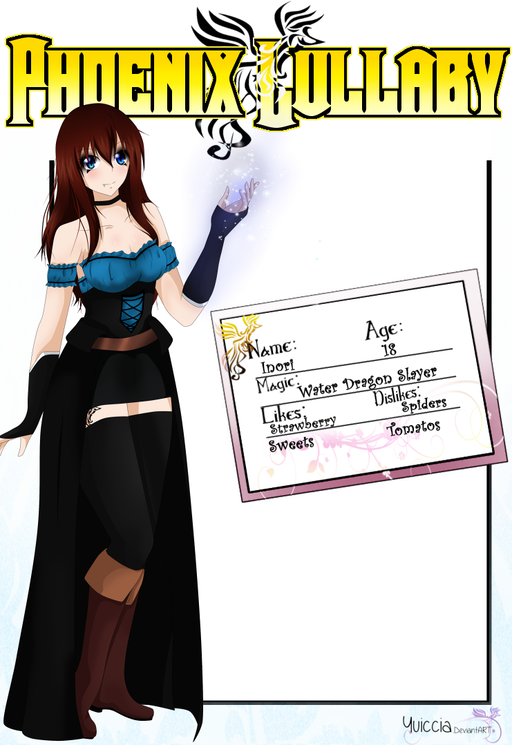 Ft Oc Guild Card Inori Sera By Veihnel On Deviantart Ft Oc Guild Card Inori Sera By Veihnel On Deviantart