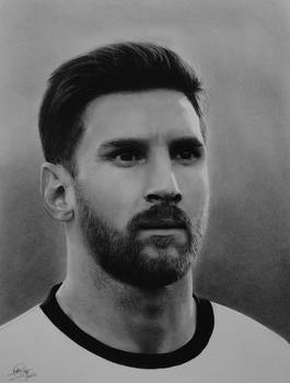 Drawing Lionel Messi