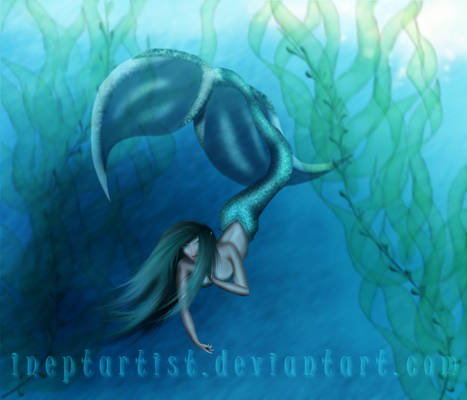 Undine Resting by Inept Artist