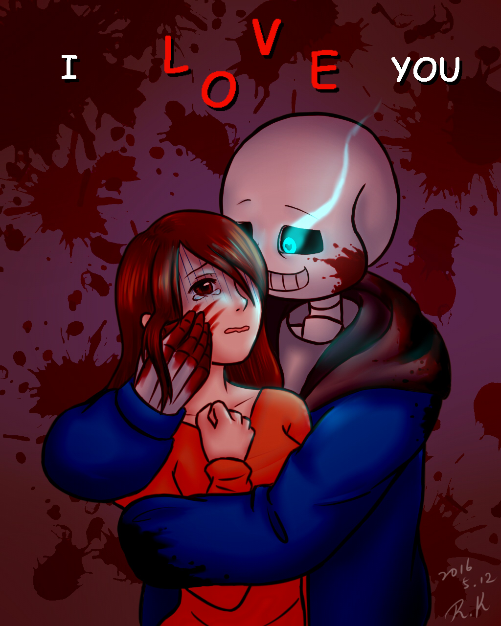 Yandere!Sans by RU860201 on DeviantArt