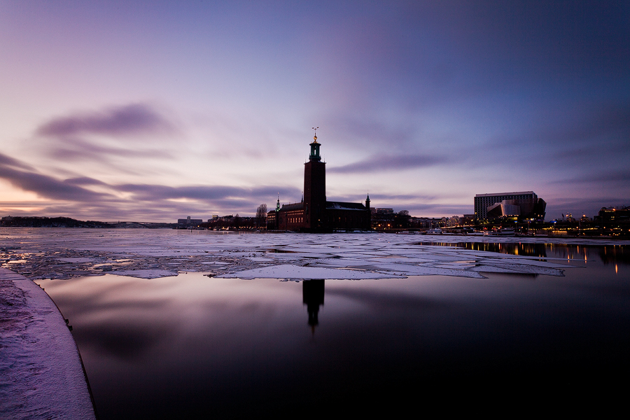 Stockholm by night