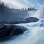 Facing The Waterfall