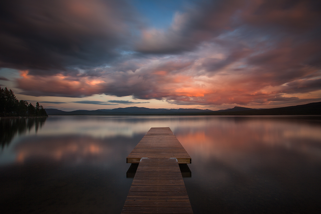 Jetty and the sky