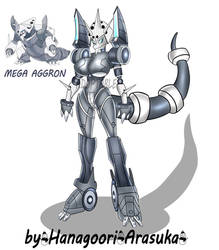 [Closed]  Mecha Mega Aggron by HanagooriArasuka