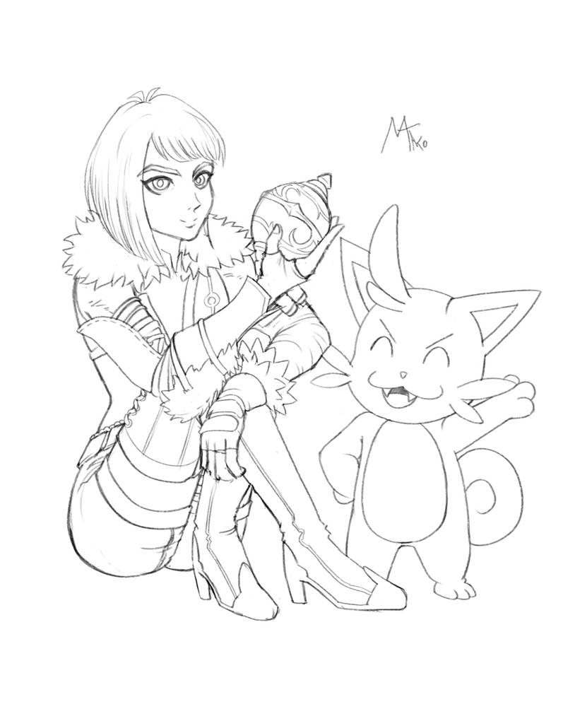 WIP Palworld fanart by MarcoFalcon on DeviantArt